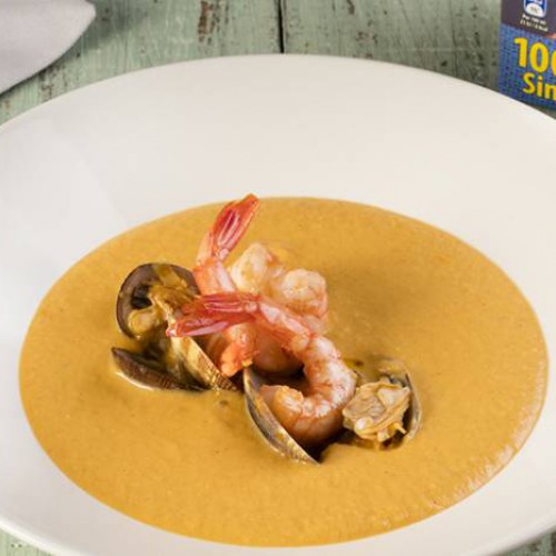 crema de marisco con thermomix